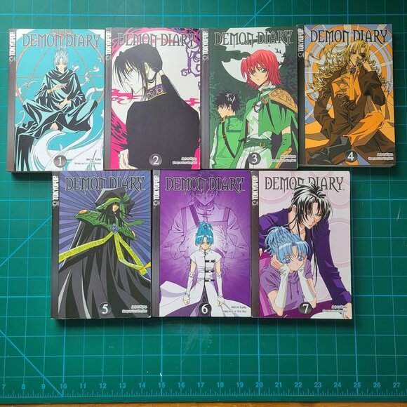 Demon Diary Vol 1-7 OOP Complete Set TOKYOPOP English Manga - Picture 1 of 8